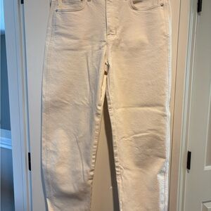 AYR Women's The Knockout Cream Jeans